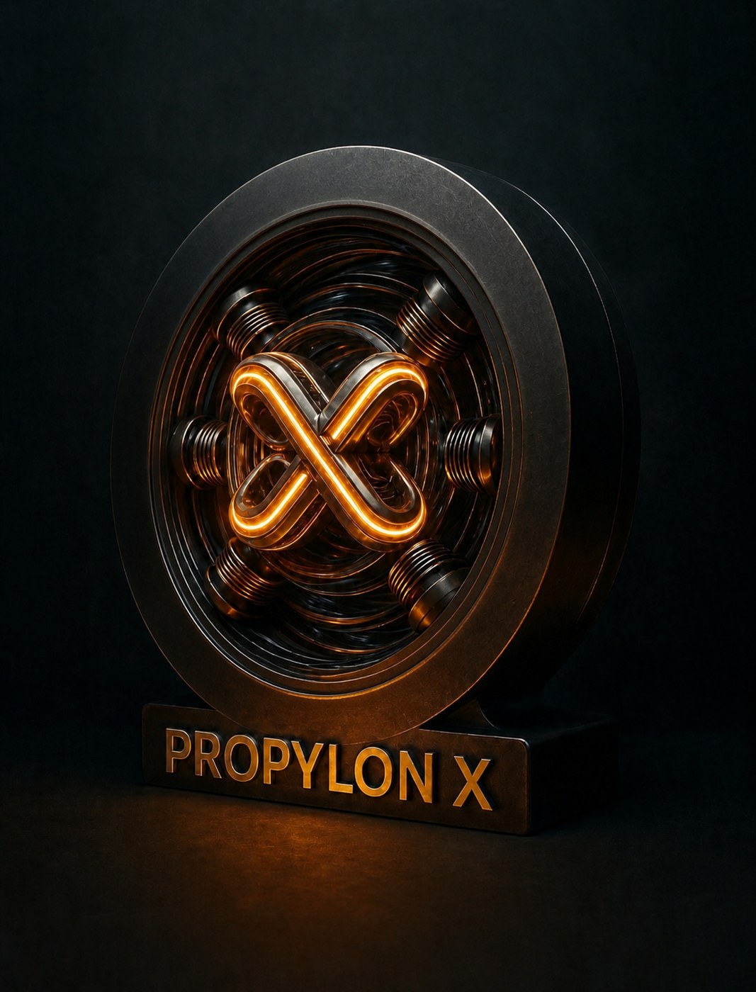 Propylon X 3D emblem